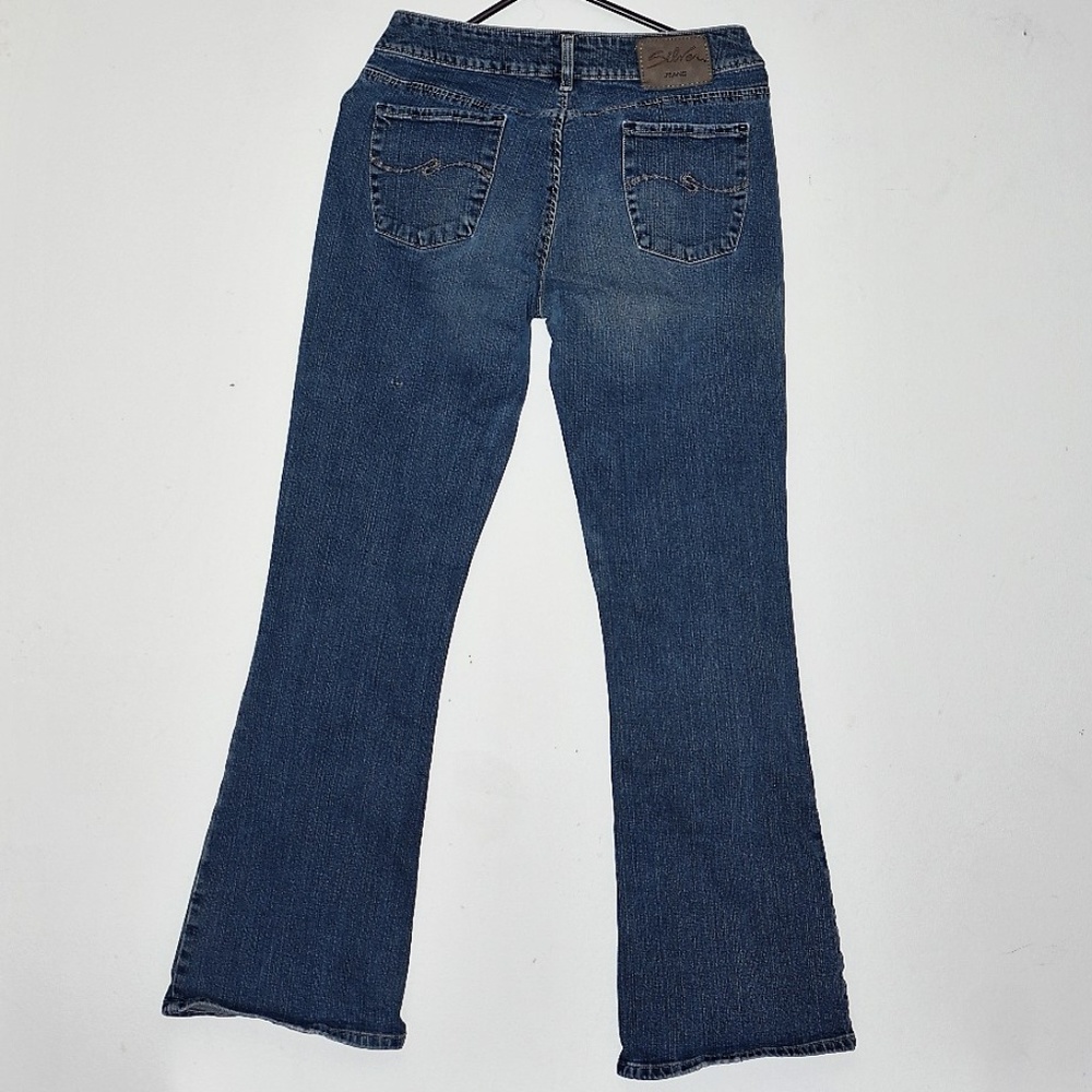 SILVER JEANS Mid Rise Boot Cut stretch denim 31x32